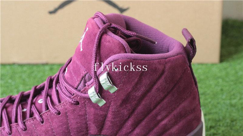 Air Jordan 12 PSNY Bordeaux Suede